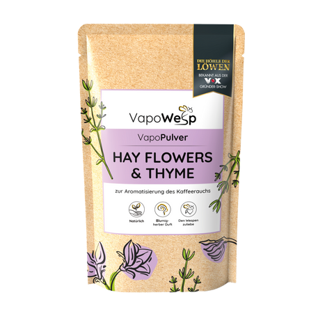 VapoPulver Hay Flowers & Thyme