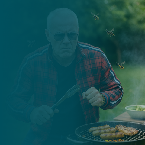 Your barbecue evening becomes a defense campaign.