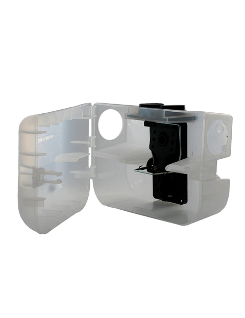 Mouse or rat box with snap trap "Hit"