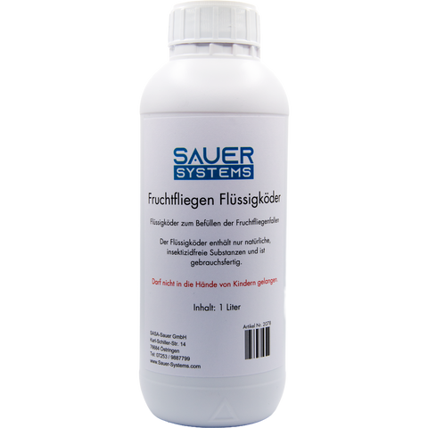 Fruchtfliegen-Flüssigköder 1 Liter